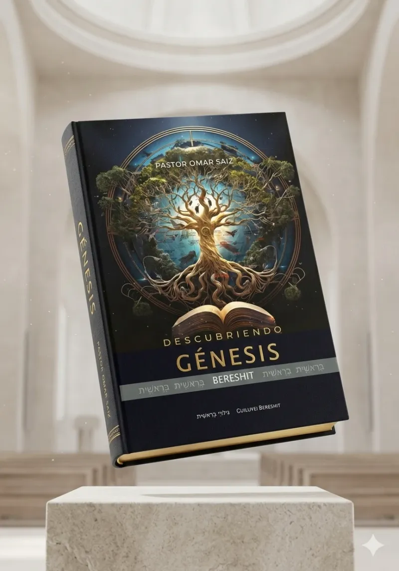 Portada del libro Descubriendo Génesis Bereshit escrito por Omar Saiz